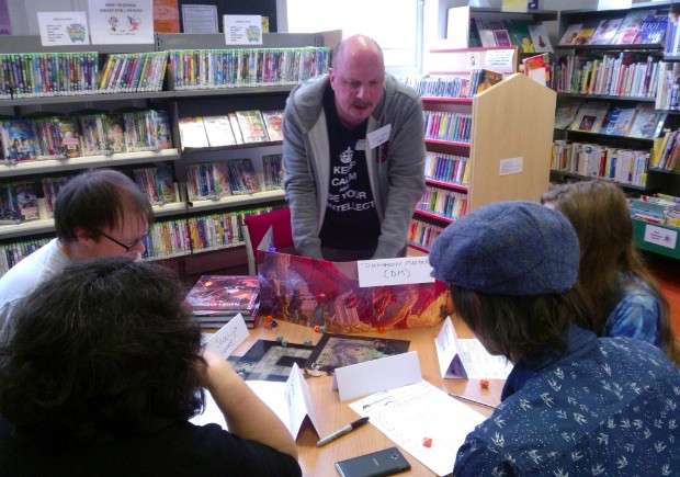 Role playing game in Upper Norwood library fun palace
