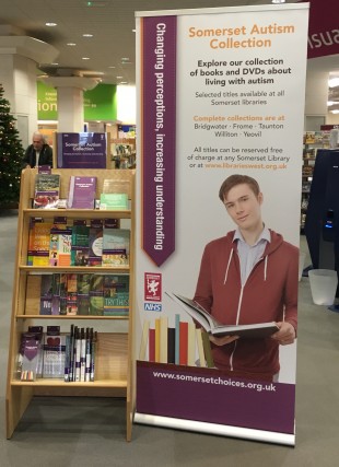 Publicity for the Somerset libraries autism collection