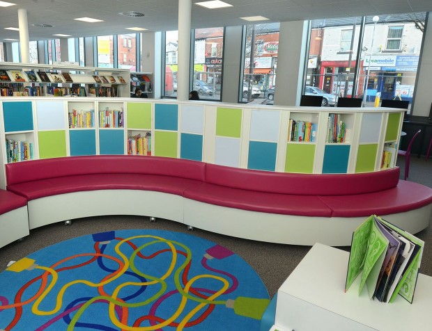Children's section in the new library