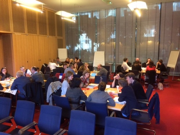 Workshop at the Wellcome Trust. Photo credit: Andy Wright
