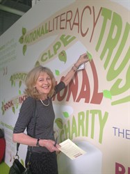 Deborah Moggach, reading ambassador. Photo credit: Seonaid MacLeod/Publishers Association